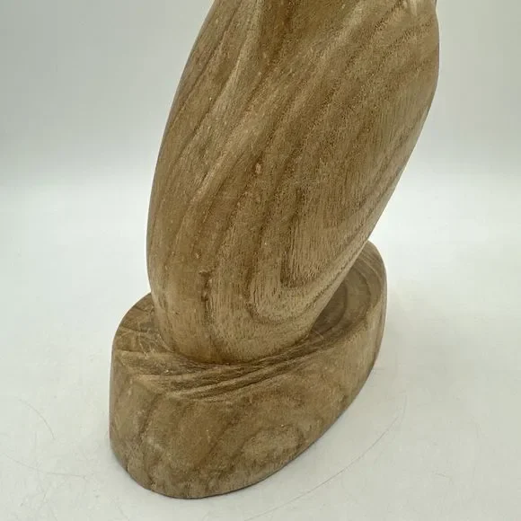 Hand Carved Wood Horse Head Statue Figure 12” Wooden Vintage - Picture 10 of 16